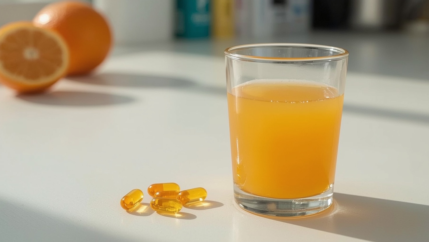 wann nimmt man vitamin c am besten ein